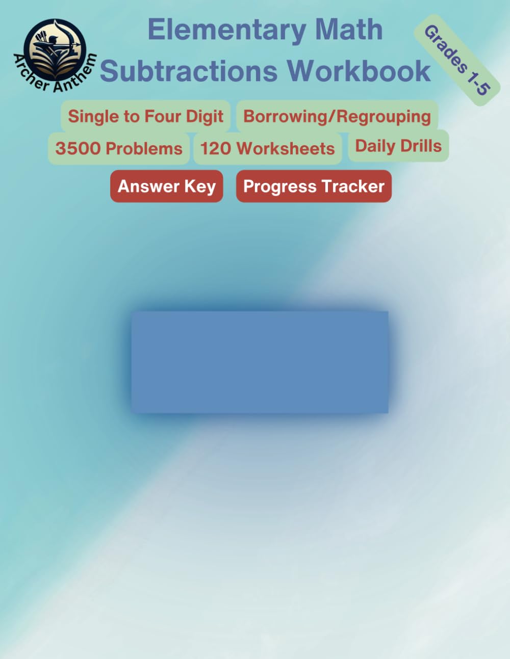 Elementary Math Subtractions Workbook