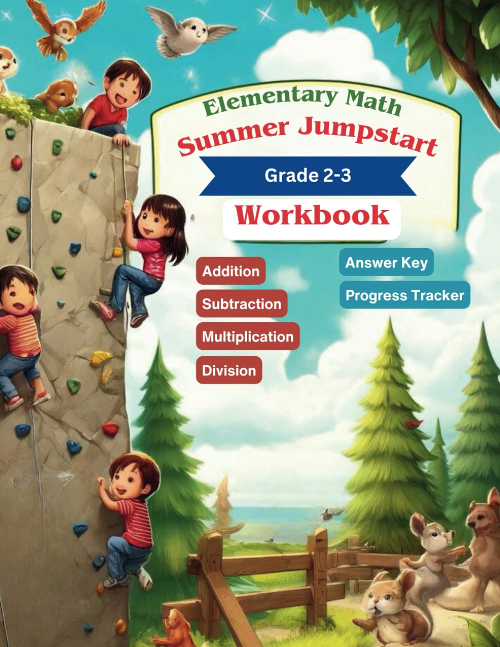 Elementary Math Summer Jumpstart Grade 2-3 Workbook